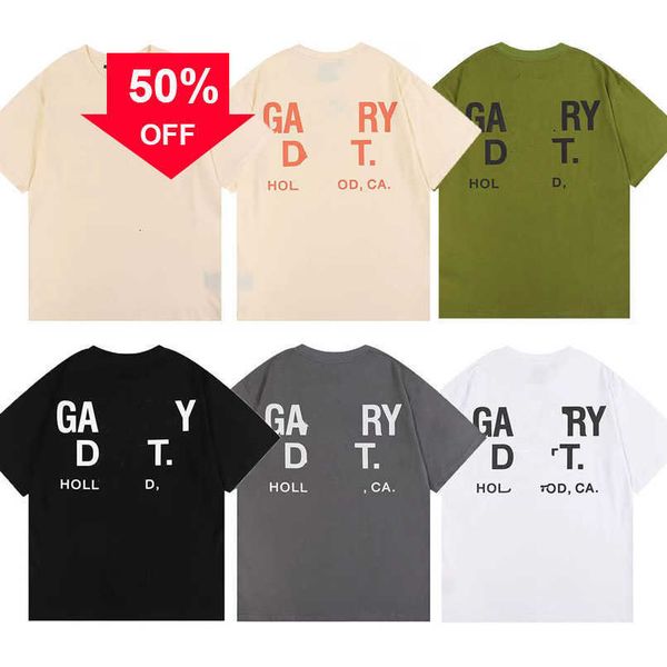 

men's t-shirts designer galleryes depts shirt alphabet print trendy trend basic casual fashion loose short t-shirt half sleeve tees1uld, White;black
