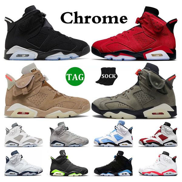 

2023 for men basketball shoes 6s jumpman 6 mens sneakers olive british khaki unc toro cool grey chrome georgetown electric green outdoor spo