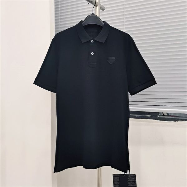 

casual men's shirt 2023 pradity fashion brand business work travel vacation couple spring and summer slim short sleeve shirt s- -l-xl, White;black