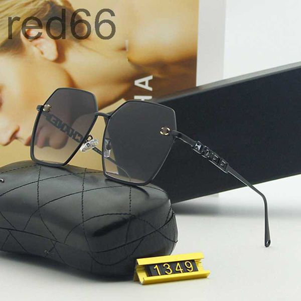 

sunglasses designer round frame hexagonal sun men's and women's cut-out letter dark gradient color fashion trend 7mx0 stgm, White;black