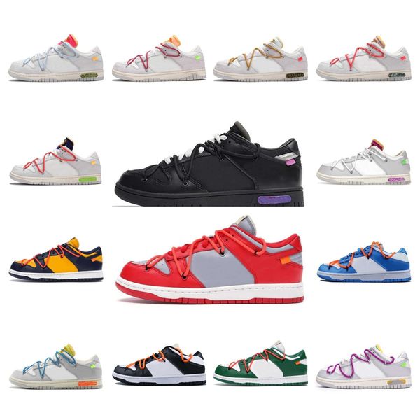 

mens women low casual shoes dear summer lot no.01-50 university red pine green orange grey white ow the 05 09 49 50 ts midnight navy chunky, Black