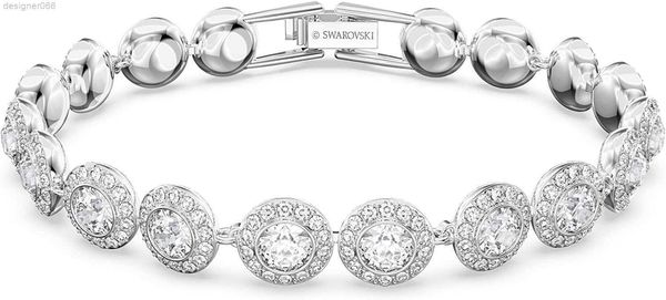 

swarovski angelic crystal jewelry collection rhodium tone finish blue pink clear, Silver