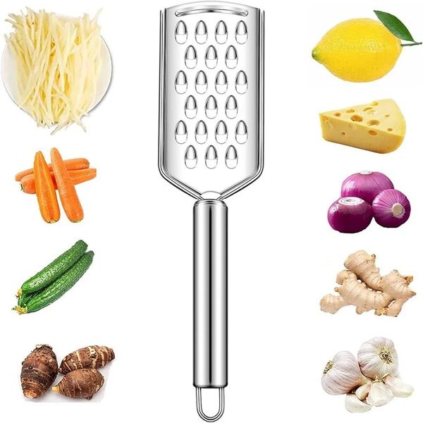 

cheese graters food slicer stainless steel wooden handheld multifunction tools vegetable grater garlic grinder