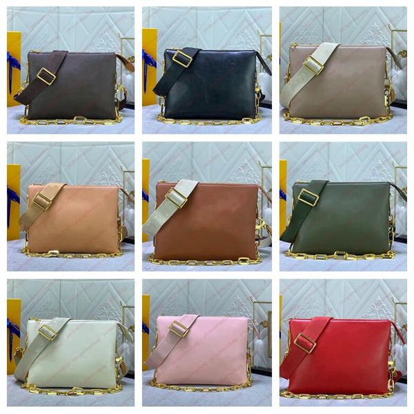 

women coussin bag baguette handbag l designer chain shoulder crossbody bags lady monograms messenger underarm wallet axillary package dhgate