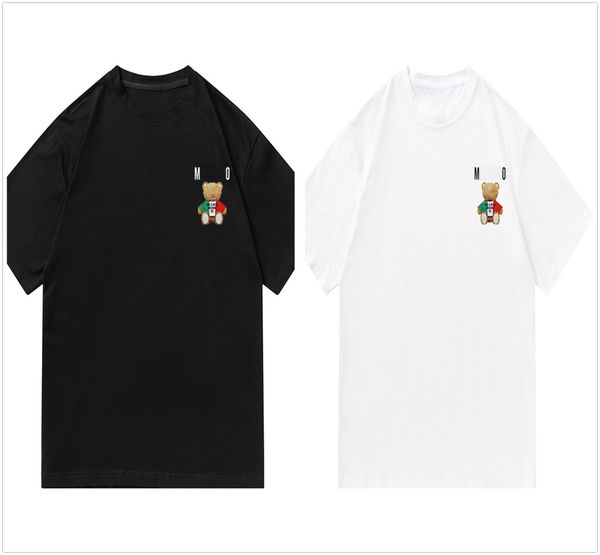 

mens tshirt designer shirts hip hop fun print clothes t graphic tees couple models t-shirt oversized fit shirt pure cotton skin friendly and, White;black