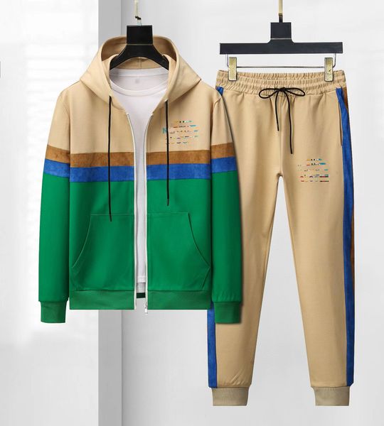 

designer men's women's tracksuit jackets version spring autumn tracksuits with letters side embroidery pants casual jacket sport, Gray