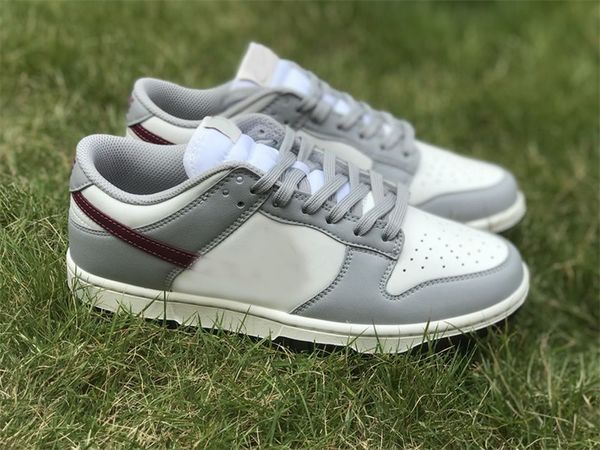 

designer running shoes for men women pale ivory redwood trainers grey team red dd1503-122 lows platform sneakers 36-47.5, Red;white