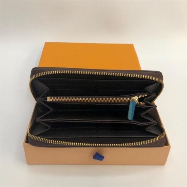 

single zipper wallet the most stylish way to carry around money cards and coins men leather purse card holder long business walle201m, Red;black