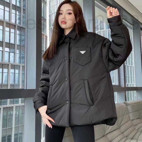 

women's jackets designer jackets womens down jacket winter parkas triangle embroidered cardigan trench coat light women down coats 1vdb, Black;brown