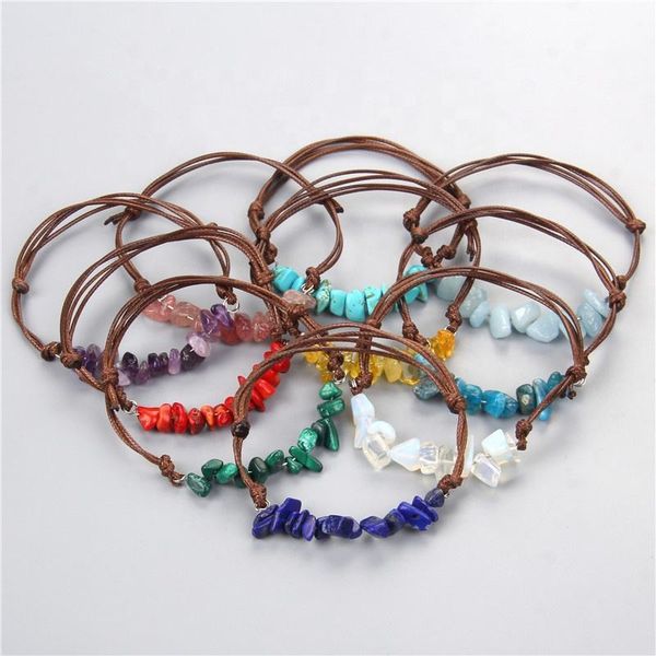 

natural gem stone bracelet irregular crystal amethyst chip beads nuggets bracelets bangles quartz wristband for women, Golden;silver