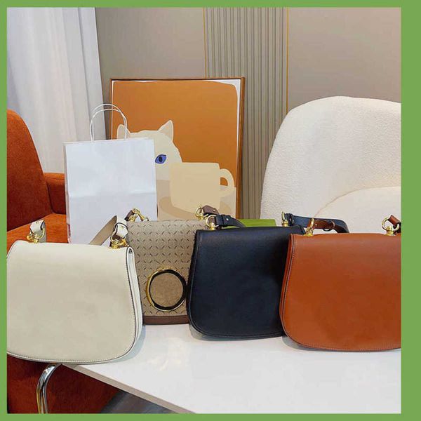 

shoulder bags designer bag women bags classic brown handbag shoulder leather lady fashion bags handbags designers tote 230116
