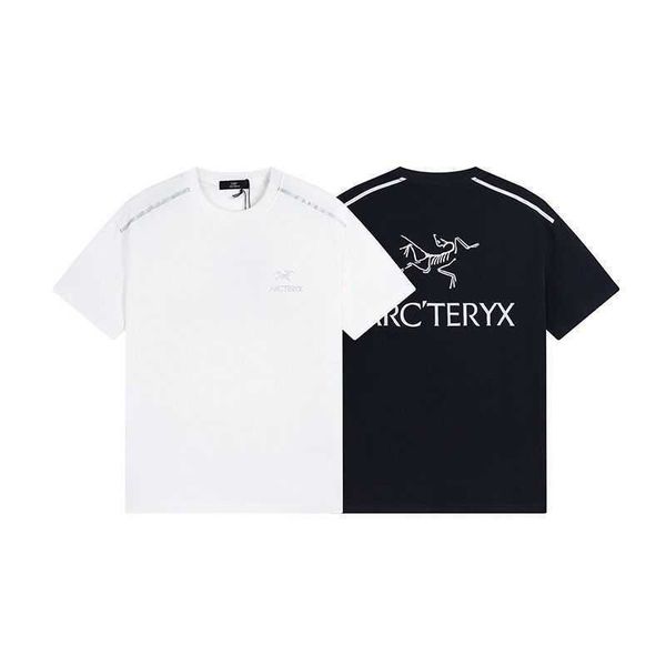 

23ss men women arctery t shirt arcterys designers letter printe cotton tees fashion 23ss letter short couple sleeve summer new printed cotto, White;black