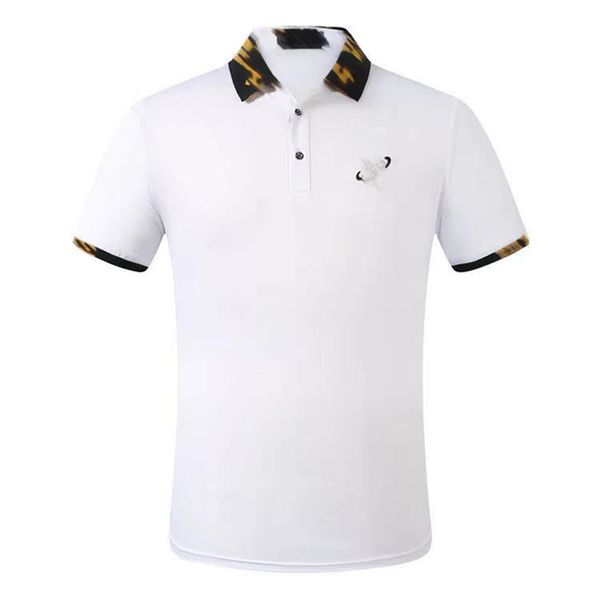

spring luxury italy men t-shirt designer polo shirts high street embroidery small horse printing clothing mens brand polo shirt, White;black