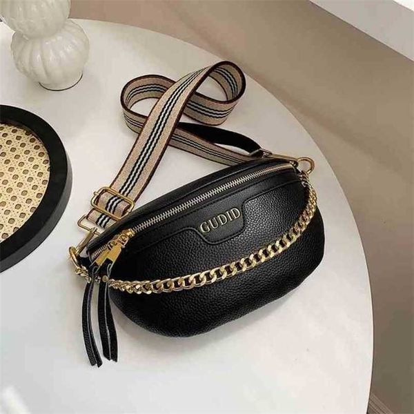 

designer bag leather chest messenger soft leather one shoulder 2023 new ins fashion women's waist bag