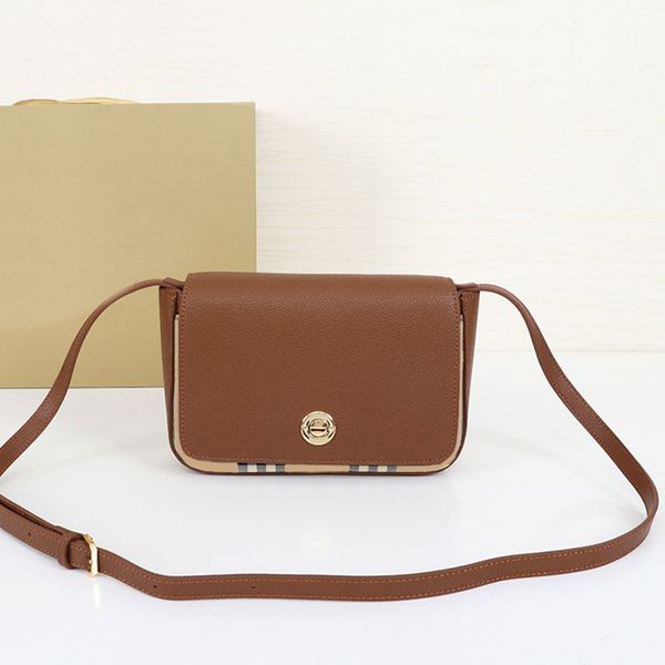 

crossbody bag women shoulder messenger bags genuine leather round snap fastener check handbags purse clutch wallet inside credit card slot z