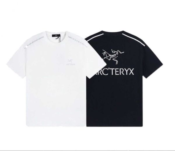 

23ss men women arctery t shirt arcterys designers letter printe cotton tees 23ss short sleeve summer new couple letter fashion printed cotto, White;black