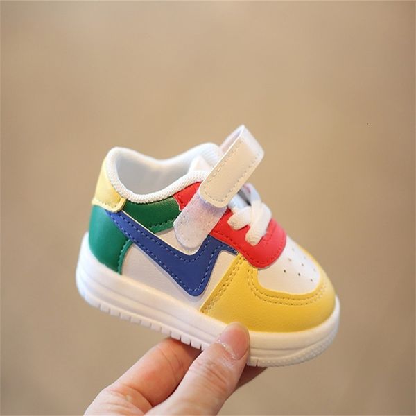 

sneakers girls boys sports shoes baby shoes toddler leather flats kids sneakers casual infant soft shoes for children girls baby 230330, Black;red