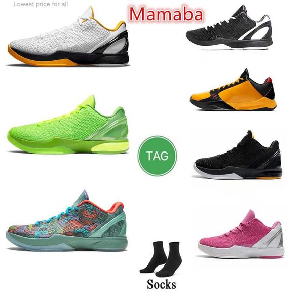 

classic men basketball shoes mamba 6 grinch all-star del sol mambacita alternate bruce lee 5 rings lakers mens trainers outdoor sports sneak