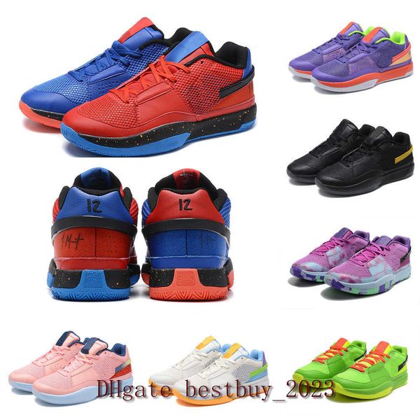 

12 ja morant basketball shoes flow red sneakers new men women baskets street pack wapp the game day we believe elmo play big count it traine
