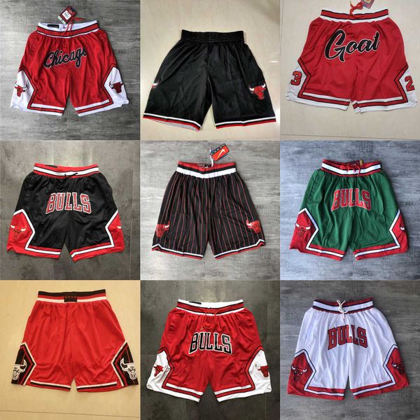 

chicago''bulls''men throwback basketball shorts pocket basketball jersey 23 michael jor dan 33 scottie pippen 91 dennis, Black