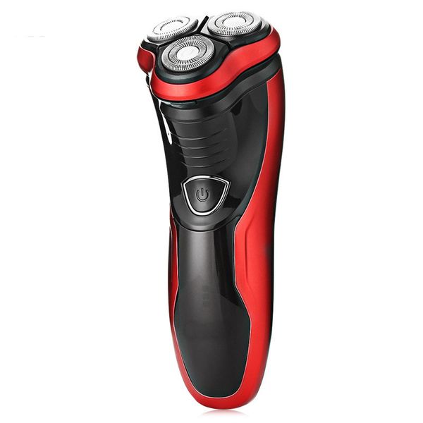 

rechargeable electric shaver washable trimmer barbeador face men shaving machine groomer beard 3d electric razor