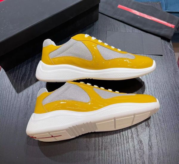 

american cup casual shoes low sneaker mesh pvc patent leather fashion trainers americas sneakers walking rubber sole fabric outdoor 38-46 wi, Black