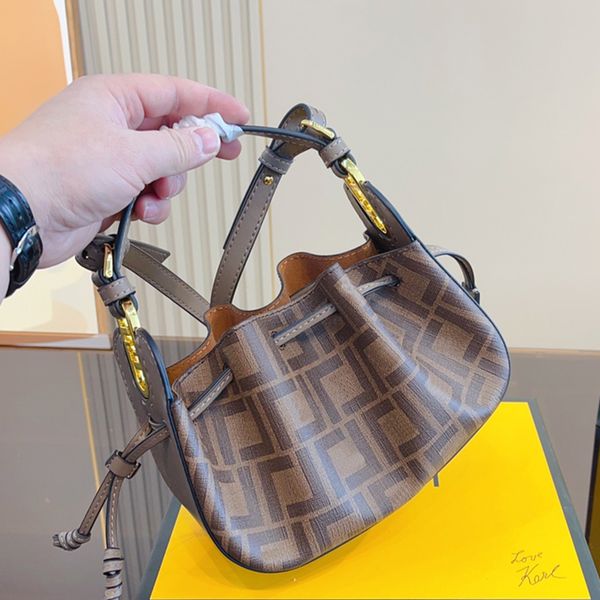 

designer bag women bucket crossbody bags new fold envelope shoulder purse fashion drawstring tote bags brand women hammock dumpling handbag