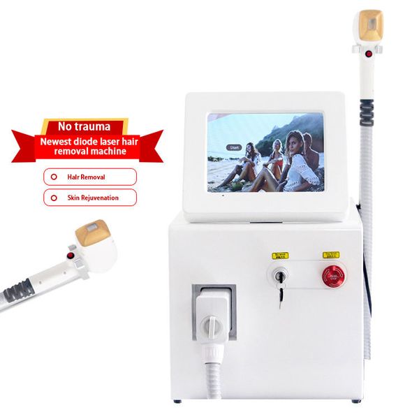 

808 diode laser hair removal machine home beauty instrument new ice platinum hair removal equip for home and salon remove hair 3 wavelength