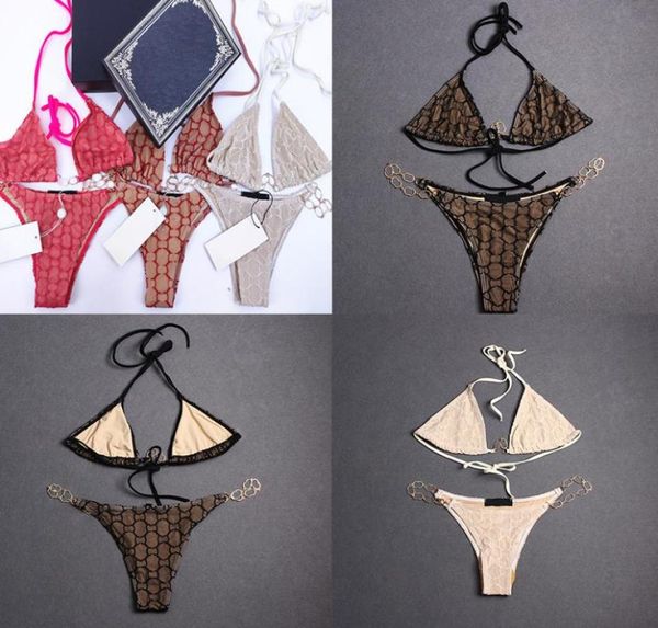 

trendy mesh embroidery swimsuit swimwear women designer bathing suit summer holiday beachwear 2 piece set4209351