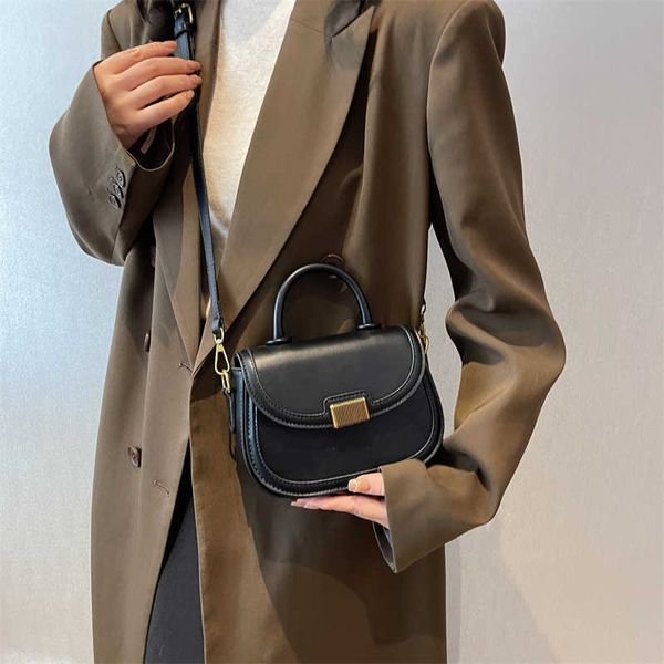 

shoulder bags mini pu leather crossbody for women simple fashion tote lady handbags with short handle 230322