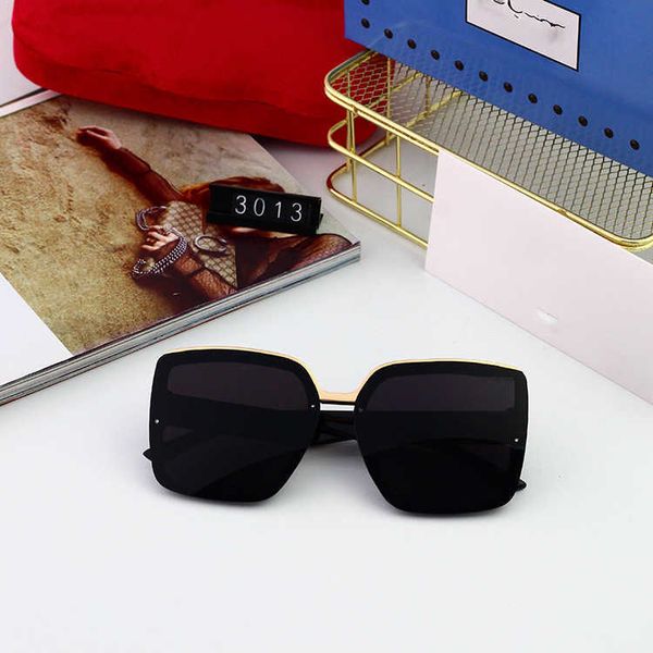

Fashion G Letter luxury sunglasses Big G Sunglasses Women 2022 new straight fashion textured