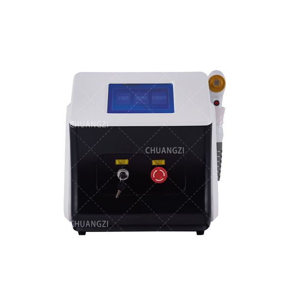 

diode laser 755 808 1064 hair remover laser system 808 diode laser permanent hair removal machine beauty device, Black