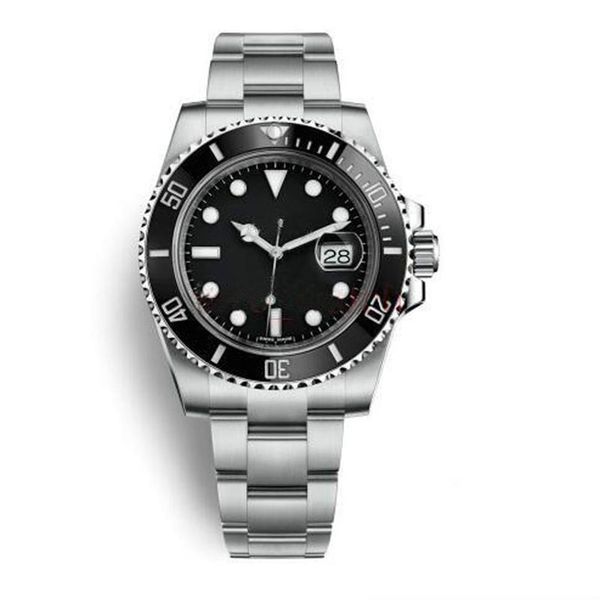 

2019 smooth second hand automatic watch mechanical watch ceramic bezel luminous stainless pointer steel solid strap wr223q, Slivery;brown