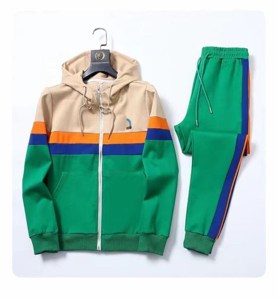 

men s tracksuits spring summer men tracksuit casual set male joggers hooded sportswear jackets pants 2 piece sets hip hop running sports sui, Gray