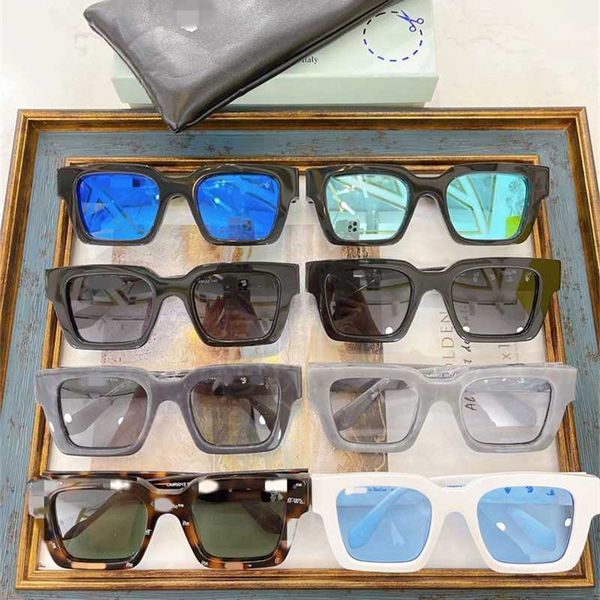 

designer glasses new fashion brand sunglasses oeri012 square plate for men and women, White;black