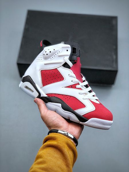 

new release basketball shoes mens jumpman 6s carmine red men outdoor sneaker trainers jumpman vi designer sports sneakers