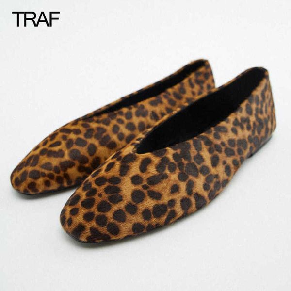 

dress shoes women's ballet flats animal print leather ballerinas woman shoes 2022 ladies luxury casual loafer flat ballerina shoe 22113, Black