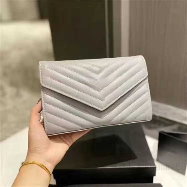 

brand designer shoulder bag yslsbags genuine capacity new leather fashion women's bag chain large small square with crossbody loxa