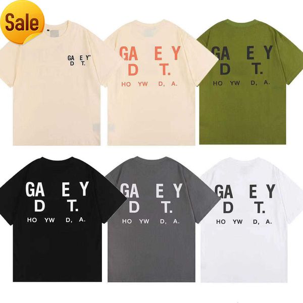 

galleryse depts t shirts mens women designer t-shirts galleryes depts cottons man s casual shirt luxurys clothing street shorts sleeve clot, White;black