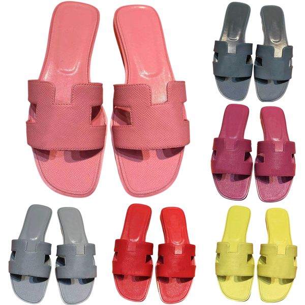 

beach sandal classic flat heel summer lazy designer fashion cartoon big head flops leather lady slides women shoes l bath ladies comfortable, Black