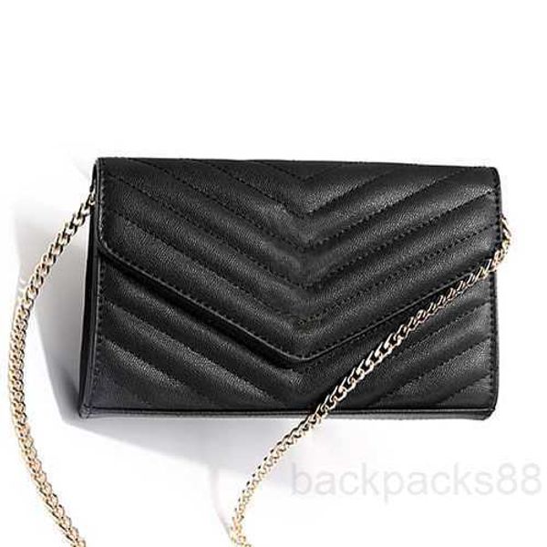

crossbody designer caviar yslss feeling sheepskin fashionable highgrade envelope bag real poplar forest oneshoulder chain womens leather b1b