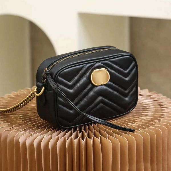 

luxury designers 4 colors camera bag womens 7a quality genuine leather handbags mens hobo totes marmont shoulder bag fashion clutch crossbod