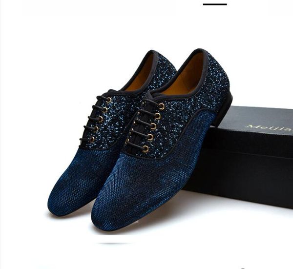 

men dress shoes designers shoes genuine leather mens casual designer loafers slip on wedding shoes size: eu39-46, Black