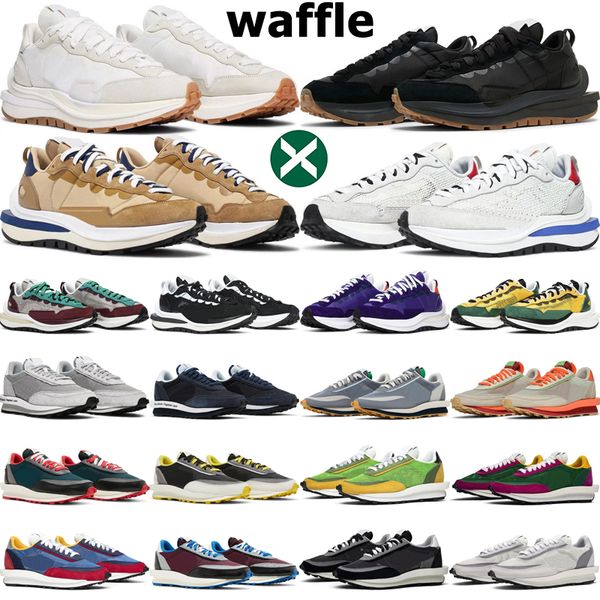 

vaporwaffle ld waffle casual shoes men women black sail gum sesame blue void game royal tour yellow pine green gusto white nylon mens traine