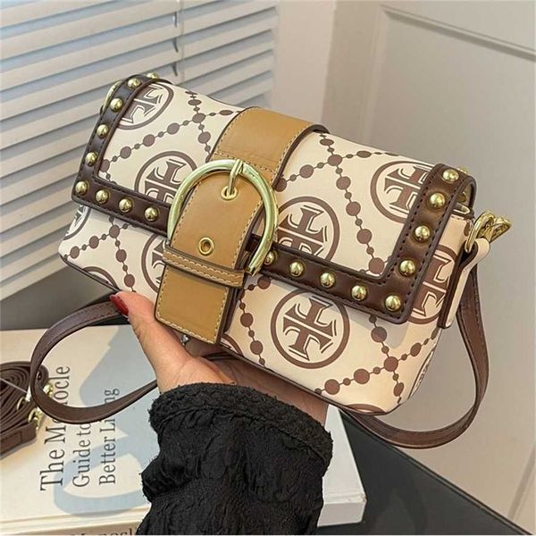 

2023 designer bag handbag women's bags can be customized and mixed batches sense trend this year's armpit square