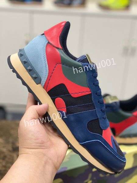 

2023 designer classic men sneaker casual shoes canvas leather luxury sneakers for man designer trainer shoe, Black