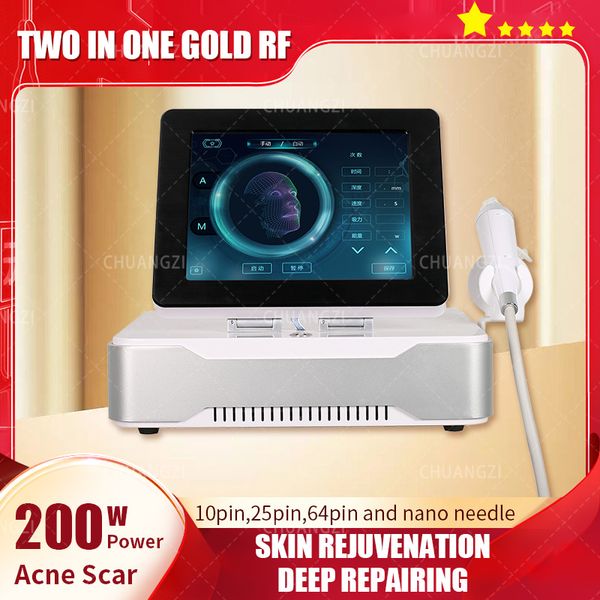 

home beauty instrument popular microneeding machine skin rejuvenation wrinkle removal stretch marks removal fractional rf microneedle machin