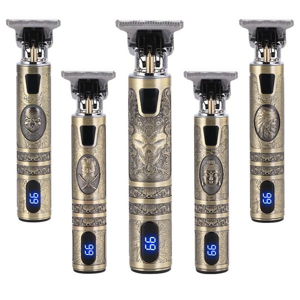 

lcd waterproof hair clipper professional electric shaver for men razor men mower beard trimmer barber shaving machine barbershop tool usb re