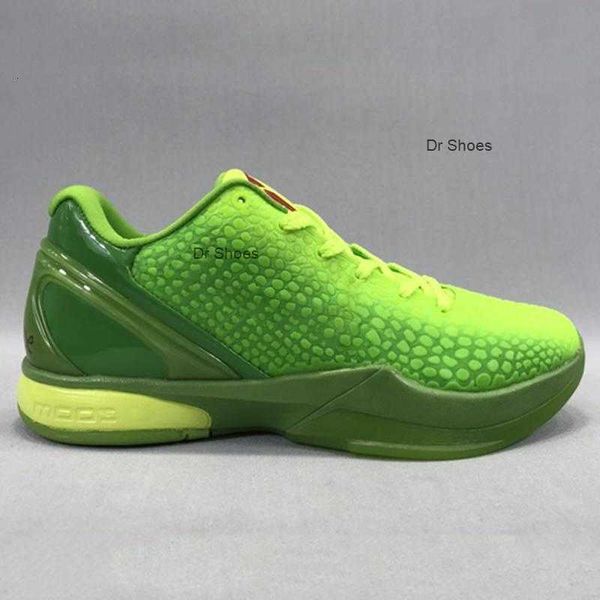 

shoes black mamba vi 6 grinch men sports 6 pink green black size us7-us12