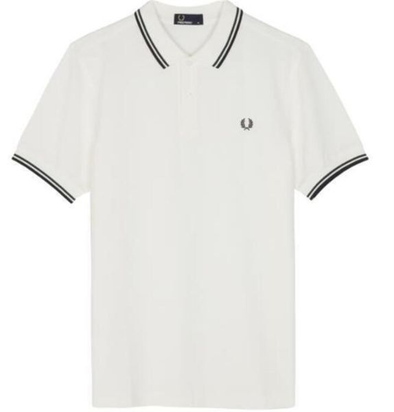 

men's polos cotton fit type summer men's polo shirts, White;black